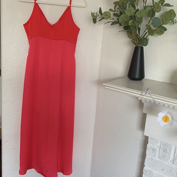 NWT red/pink two tone dress size S - Picture 4 of 6